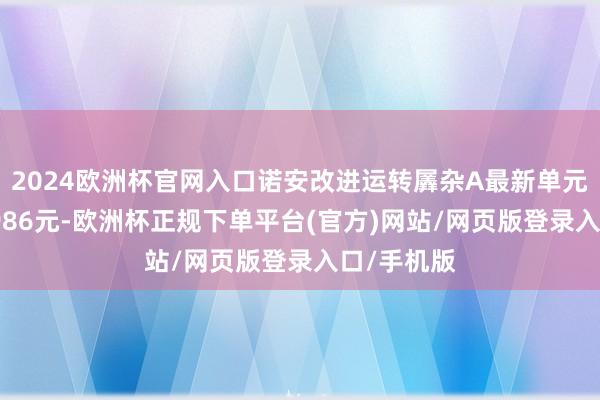 2024欧洲杯官网入口诺安改进运转羼杂A最新单元净值为0.986元-欧洲杯正规下单平台(官方)网站/网页版登录入口/手机版